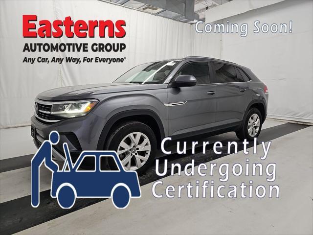 used 2021 Volkswagen Atlas Cross Sport car, priced at $24,190