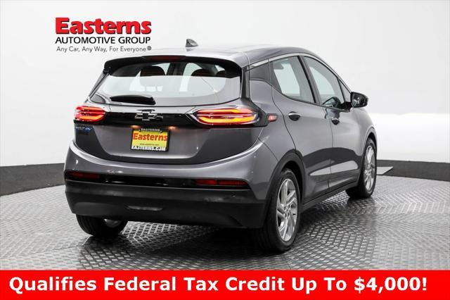 used 2023 Chevrolet Bolt EV car, priced at $18,850