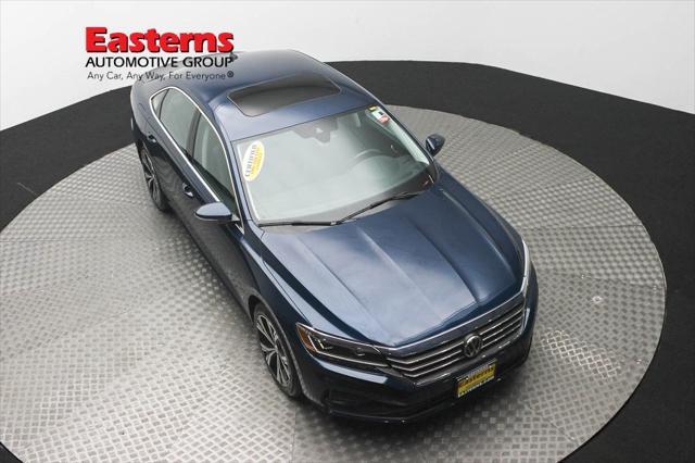 used 2020 Volkswagen Passat car, priced at $22,490