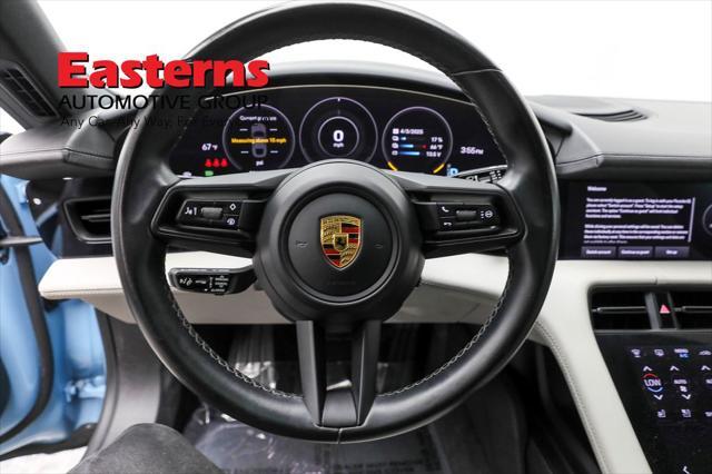 used 2022 Porsche Taycan car, priced at $50,950