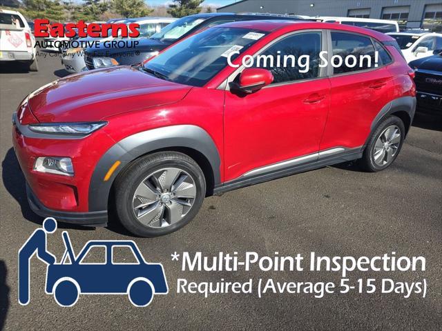 used 2021 Hyundai Kona EV car, priced at $21,950