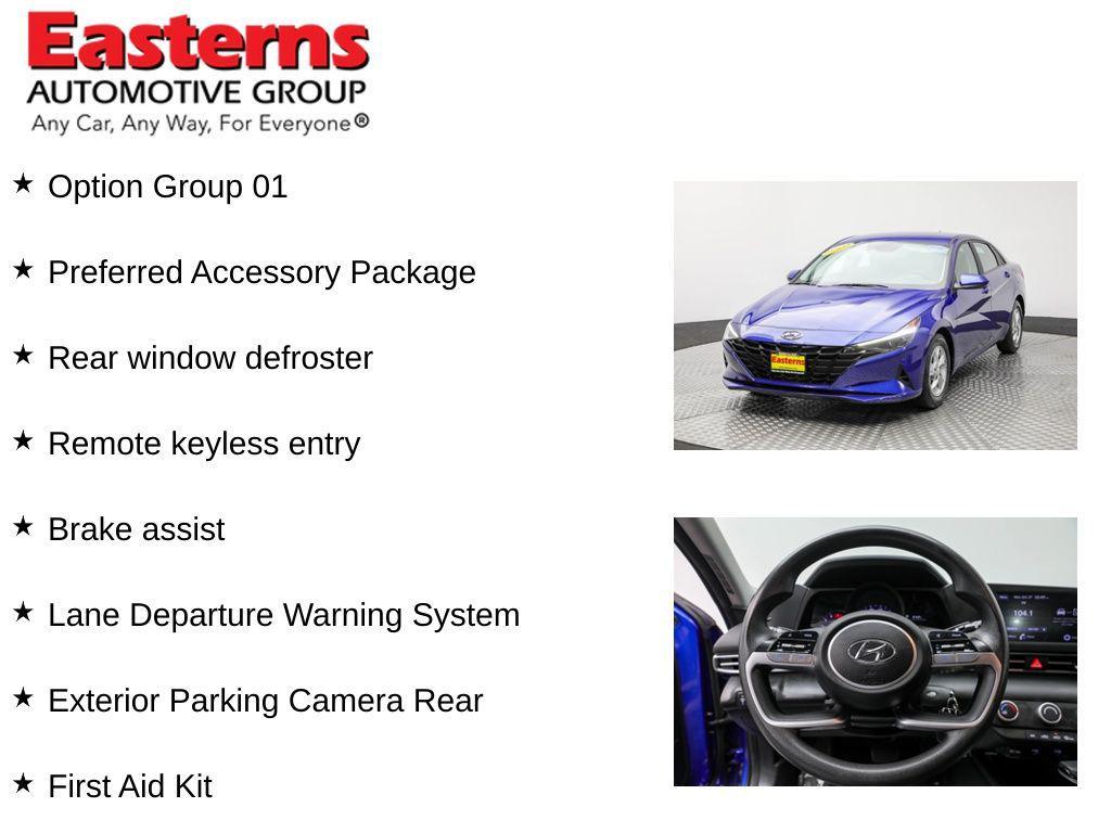 used 2023 Hyundai Elantra car, priced at $18,650