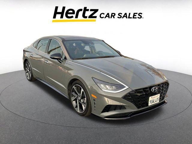 used 2021 Hyundai Sonata car, priced at $16,953