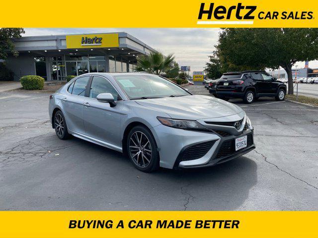 used 2021 Toyota Camry car, priced at $14,575