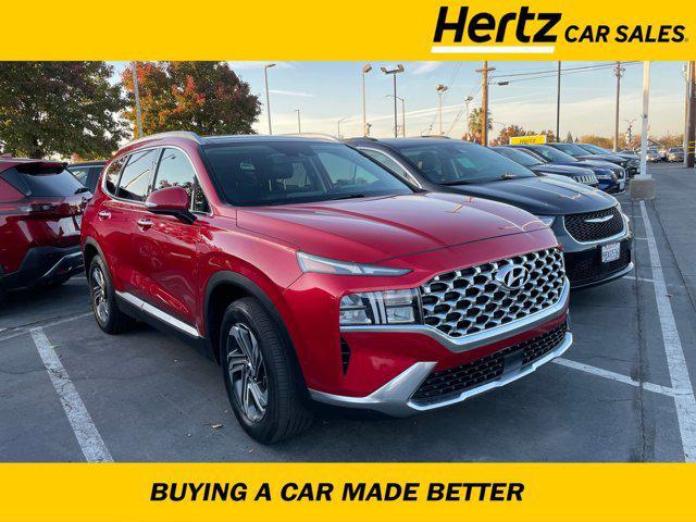 used 2022 Hyundai Santa Fe car, priced at $19,446