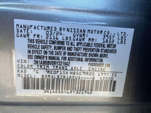 used 2024 Nissan Sentra car, priced at $16,321