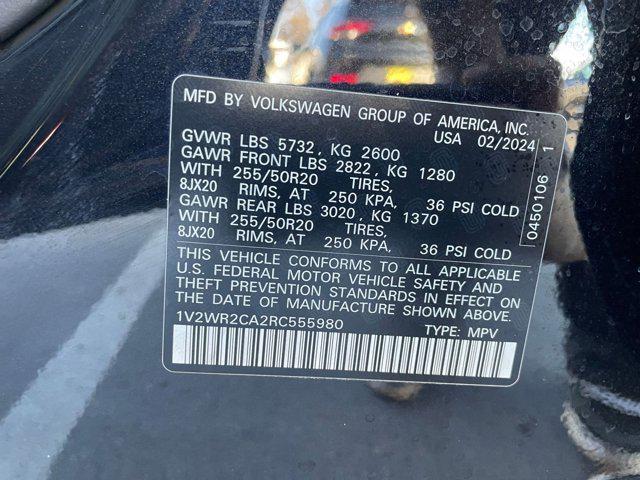 used 2024 Volkswagen Atlas car, priced at $35,315