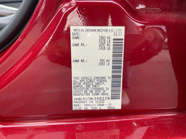 used 2021 Nissan Altima car, priced at $16,786