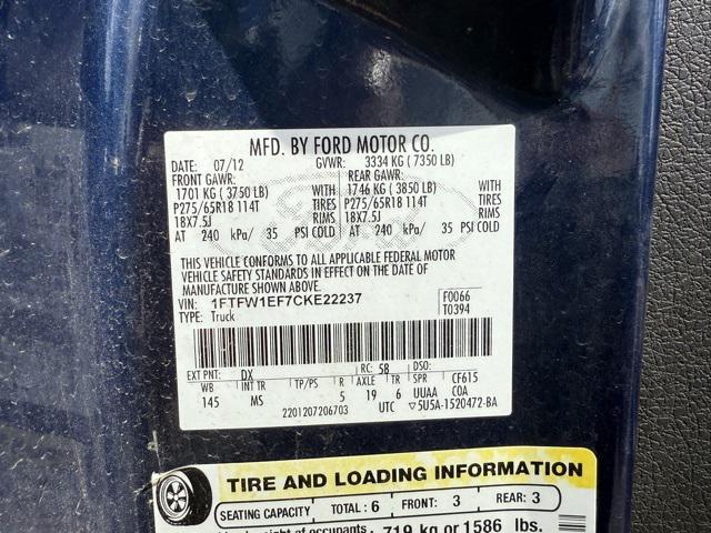 used 2012 Ford F-150 car, priced at $8,988