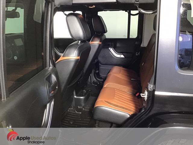 used 2016 Jeep Wrangler Unlimited car, priced at $21,750