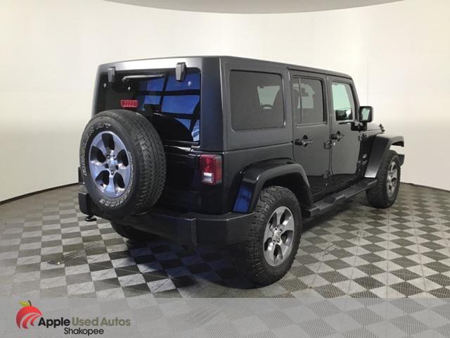 used 2016 Jeep Wrangler Unlimited car, priced at $21,750