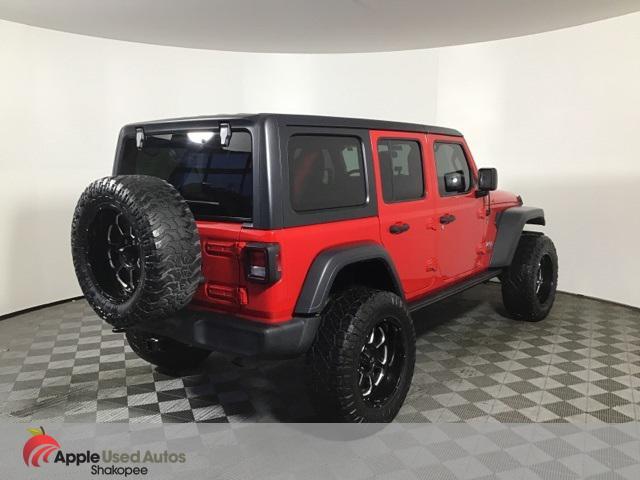 used 2018 Jeep Wrangler Unlimited car, priced at $23,750