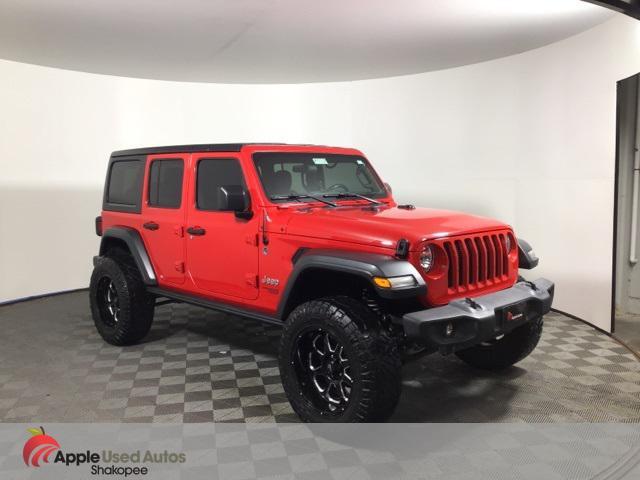 used 2018 Jeep Wrangler Unlimited car, priced at $24,499