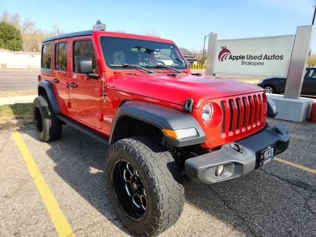 used 2018 Jeep Wrangler Unlimited car, priced at $24,988