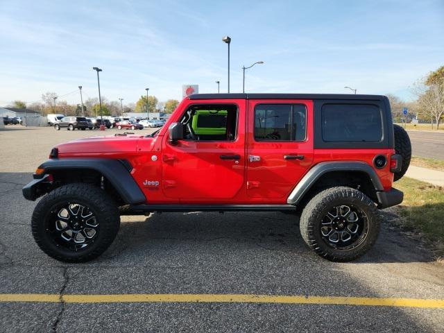 used 2018 Jeep Wrangler Unlimited car, priced at $24,988