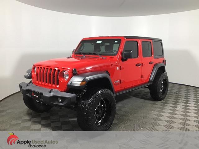 used 2018 Jeep Wrangler Unlimited car, priced at $23,750