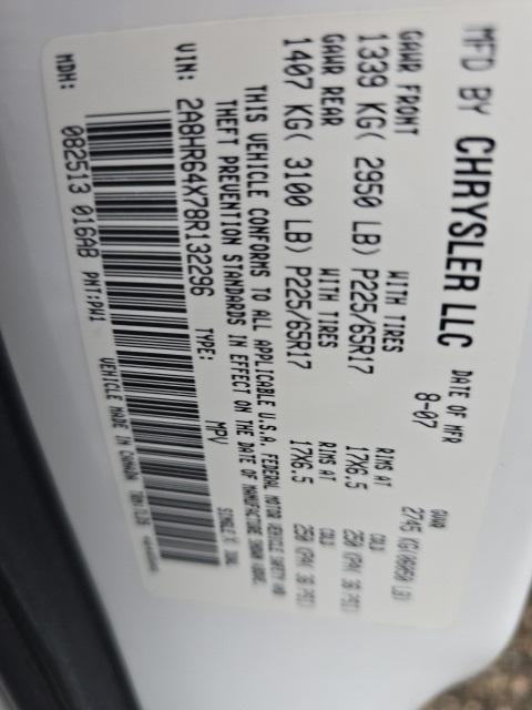used 2008 Chrysler Town & Country car, priced at $4,988