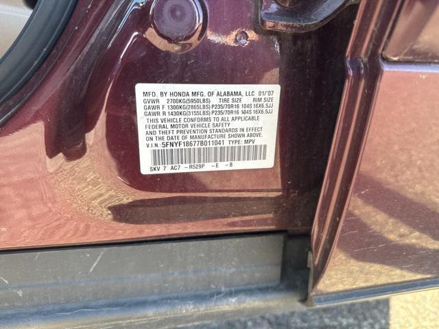 used 2007 Honda Pilot car