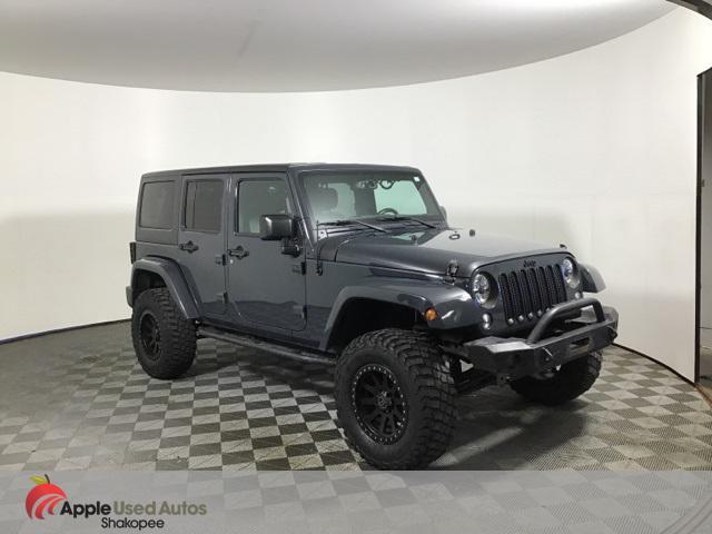 used 2016 Jeep Wrangler Unlimited car, priced at $19,499