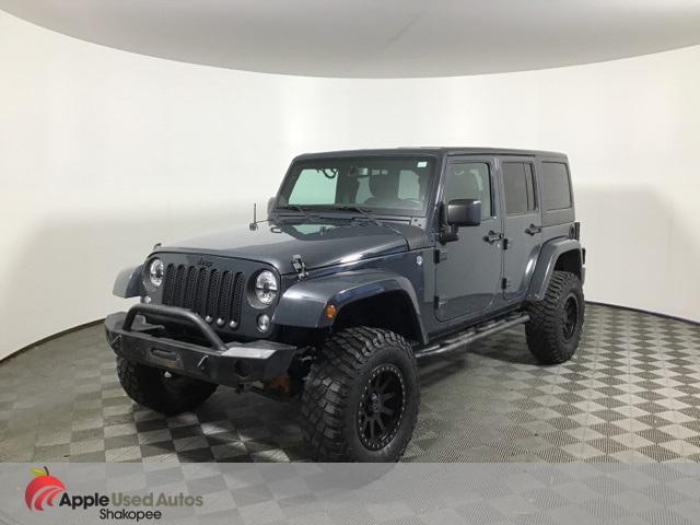 used 2016 Jeep Wrangler Unlimited car, priced at $19,499