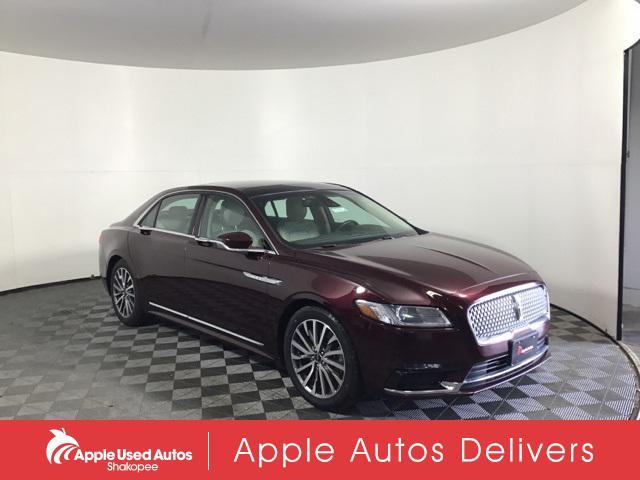 used 2017 Lincoln Continental car, priced at $15,750