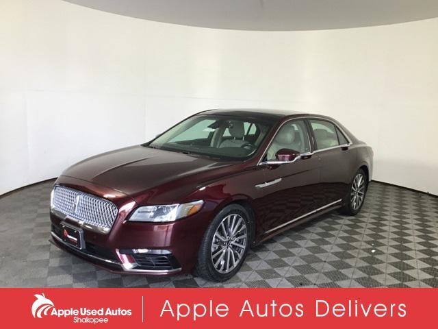 used 2017 Lincoln Continental car, priced at $15,750