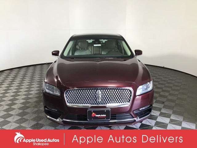 used 2017 Lincoln Continental car, priced at $15,750