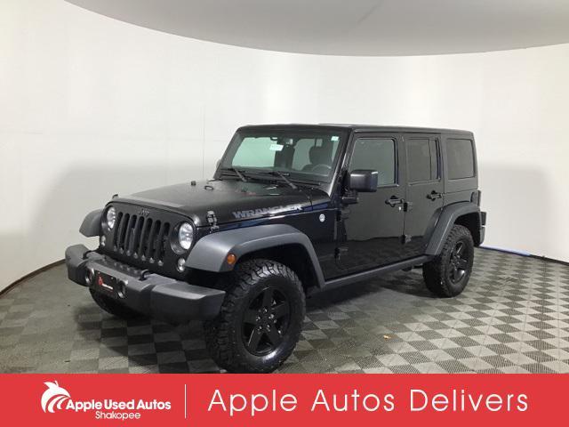 used 2017 Jeep Wrangler Unlimited car, priced at $23,232