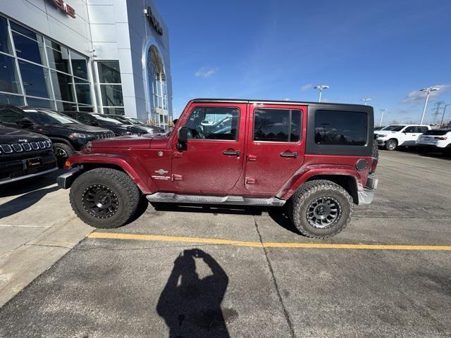 used 2012 Jeep Wrangler Unlimited car, priced at $17,988