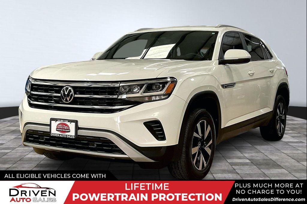 used 2021 Volkswagen Atlas Cross Sport car, priced at $24,995