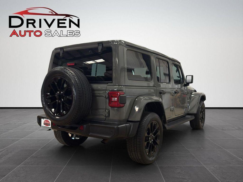 used 2021 Jeep Wrangler Unlimited 4xe car, priced at $33,395