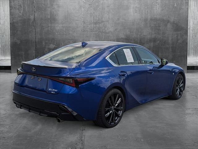 used 2022 Lexus IS 350 car, priced at $39,157