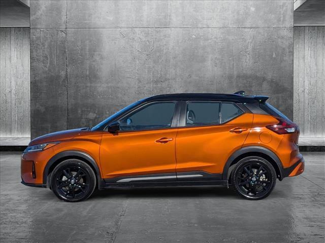 used 2022 Nissan Kicks car, priced at $18,595