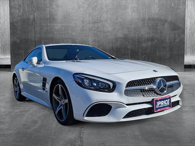 used 2017 Mercedes-Benz SL 550 car, priced at $45,993