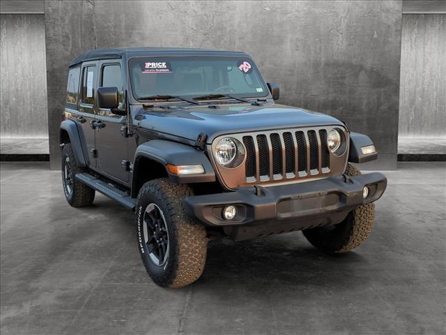 used 2020 Jeep Wrangler Unlimited car, priced at $27,995