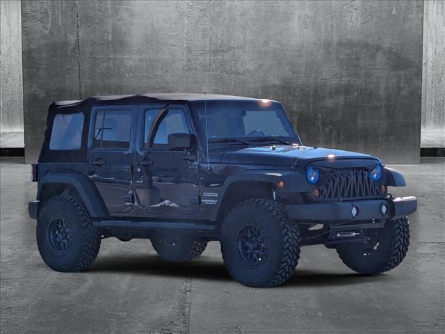 used 2013 Jeep Wrangler Unlimited car, priced at $15,495