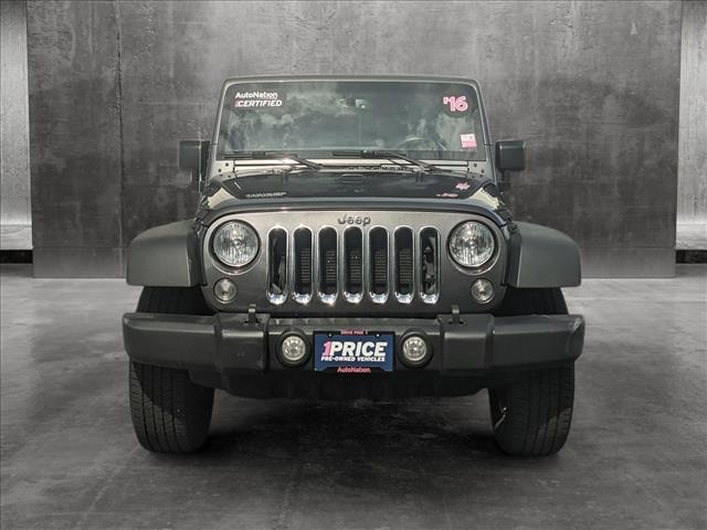 used 2016 Jeep Wrangler Unlimited car, priced at $17,695