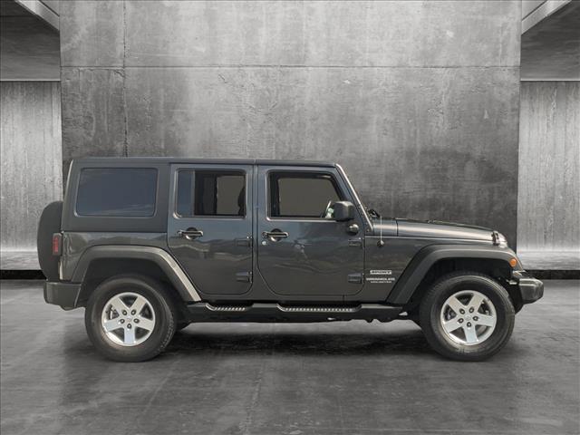 used 2016 Jeep Wrangler Unlimited car, priced at $17,695