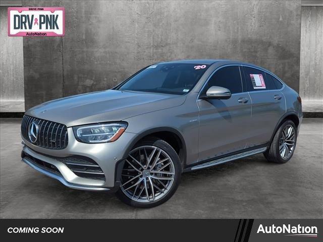 used 2020 Mercedes-Benz AMG GLC 43 car, priced at $46,955