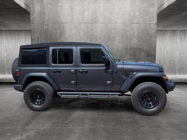 used 2021 Jeep Wrangler Unlimited car, priced at $33,295