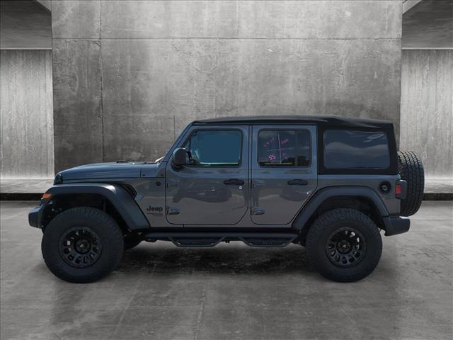 used 2021 Jeep Wrangler Unlimited car, priced at $33,295