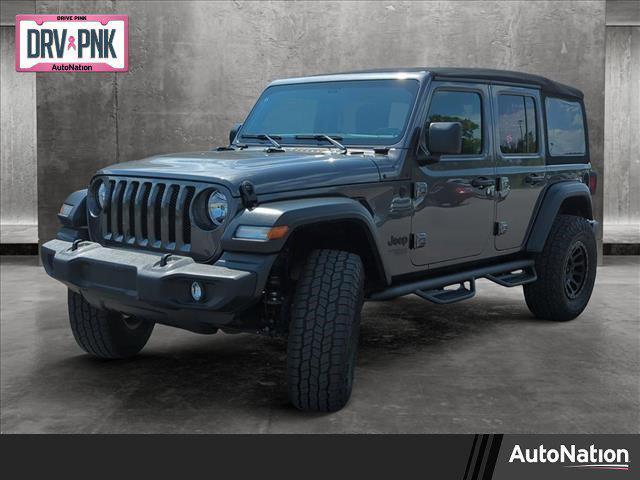 used 2021 Jeep Wrangler Unlimited car, priced at $33,295