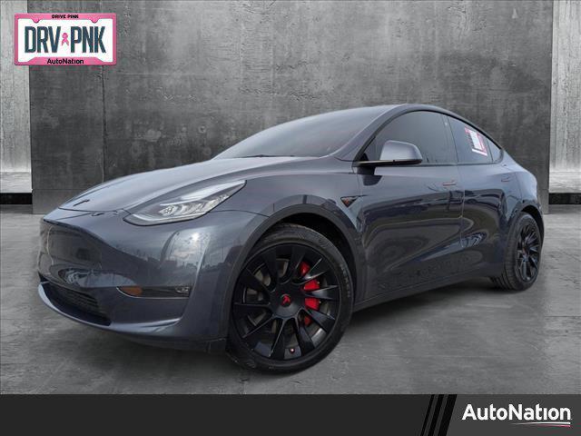 used 2021 Tesla Model Y car, priced at $26,495