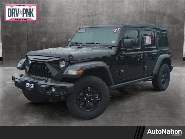 used 2023 Jeep Wrangler car, priced at $34,495