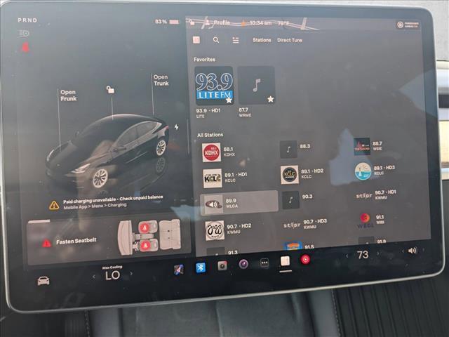 used 2023 Tesla Model 3 car, priced at $23,910