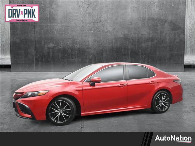 used 2021 Toyota Camry car, priced at $21,095