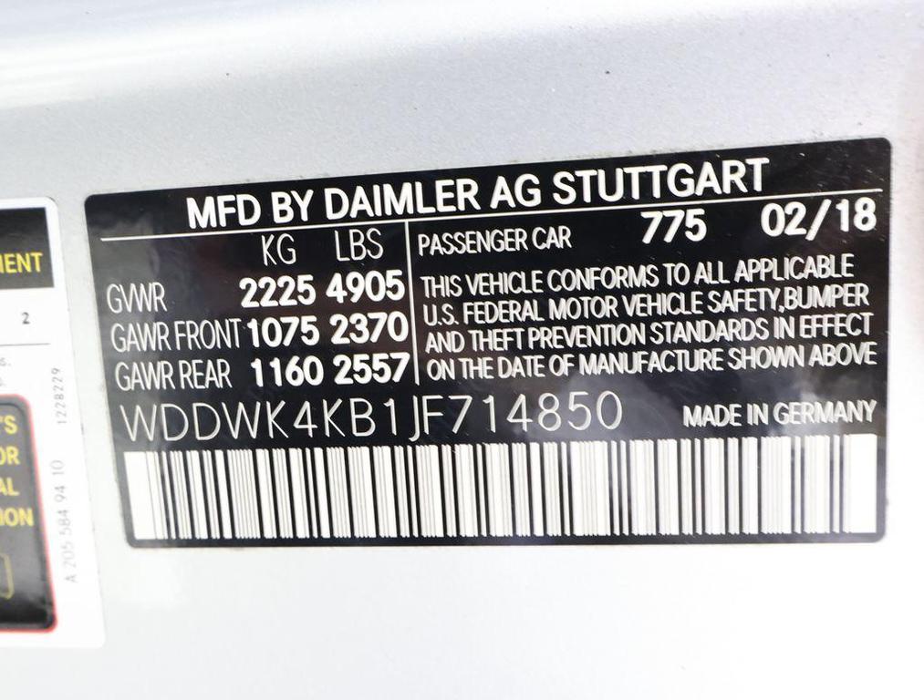 used 2018 Mercedes-Benz C-Class car, priced at $26,996