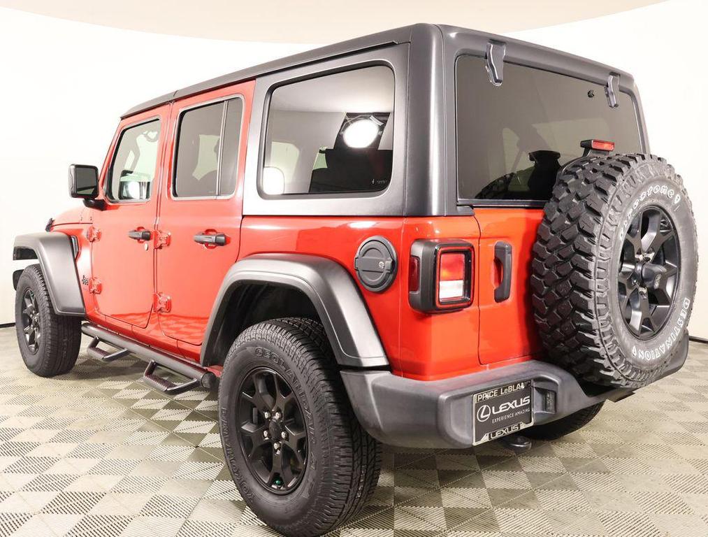used 2021 Jeep Wrangler car, priced at $23,999