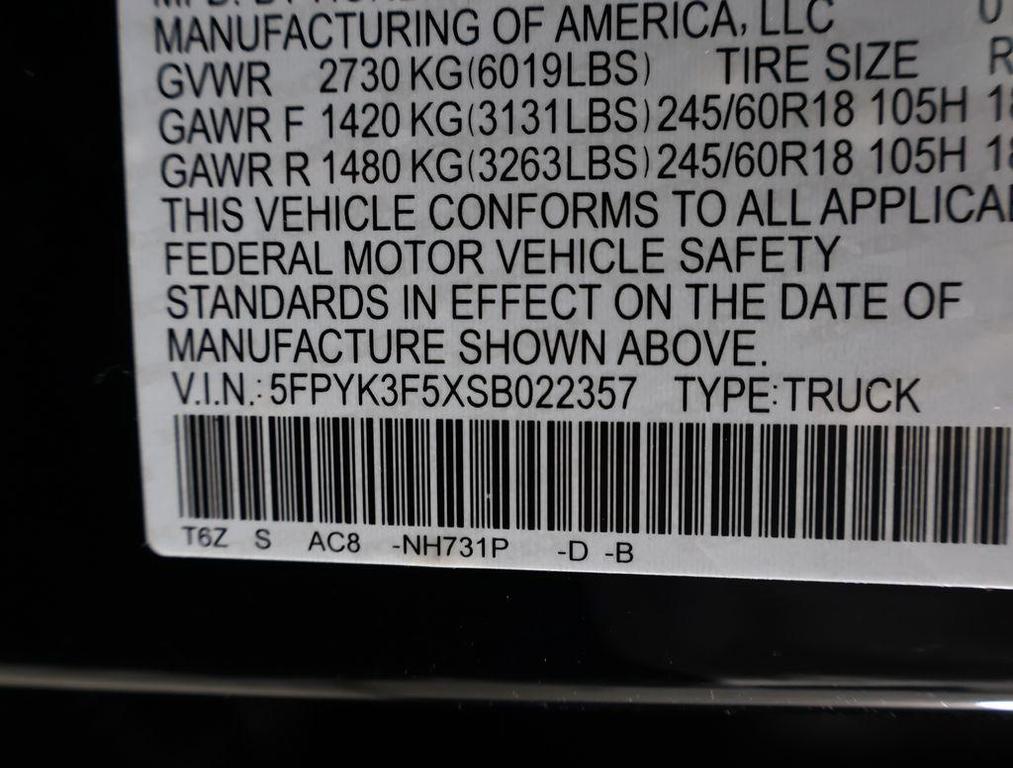 used 2025 Honda Ridgeline car, priced at $38,998