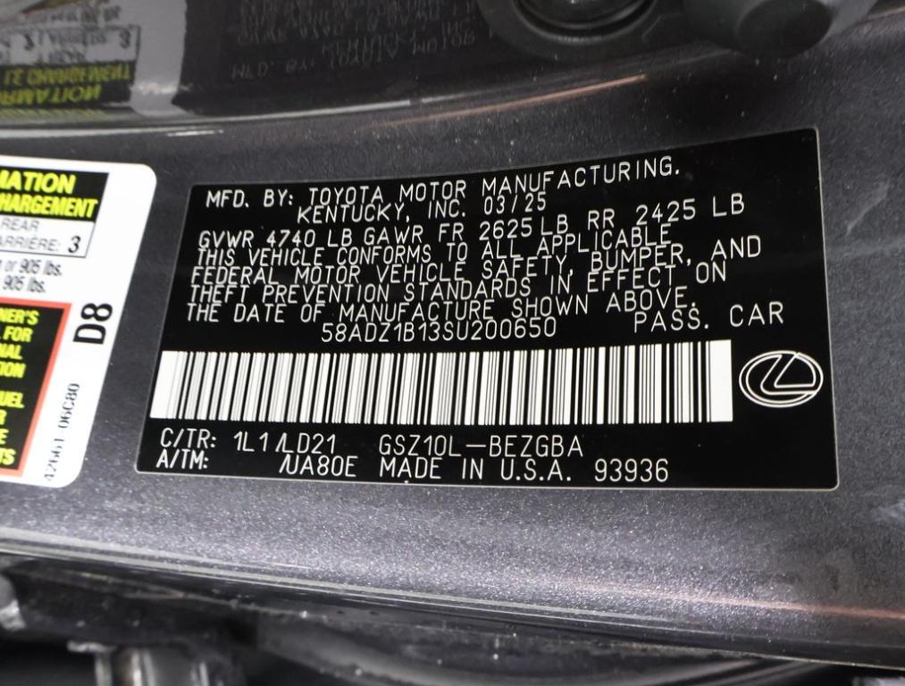 used 2025 Lexus ES 350 car, priced at $50,998